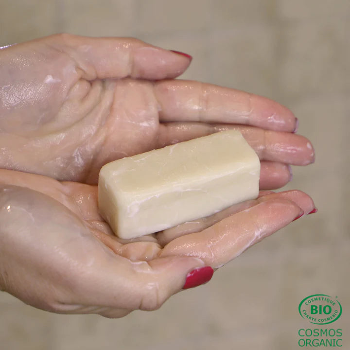 Après-shampoing solide à l’huile de chanvre bio
