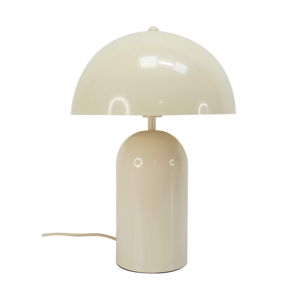 Lampe Champignon Atomic – Blanc Cassé Métal