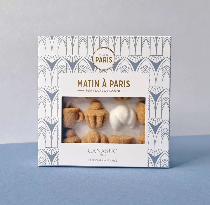 Sucres "Matin à Paris" – Croissant, Brioche & Tasse